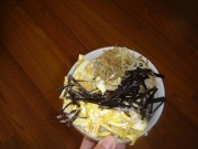 25日目  ナムルでビビンバ風丼